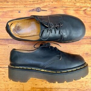 Dr. Martens Black Vintage Platform Oxfords - UK 6 - USW 8